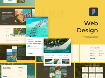 BlackSea UI Kit Figma and Photoshop