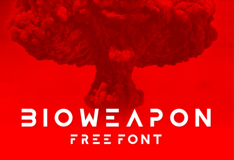 Bioweapon - 免费字体(Bioweapon - Free Font)插图