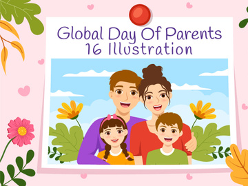16 Global Day of Parents Illustration