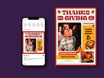 Thanks Giving Day Flyer