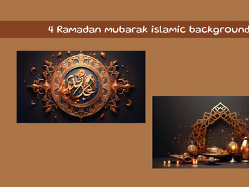 Ramadan mubarak islamic background
