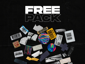 Free Sticker Pack - Tapes & Stickers PNG Collection