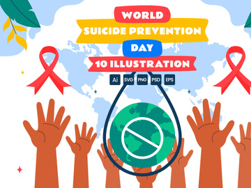 10 World Suicide Prevention Day Illustration