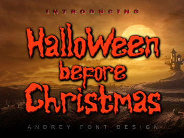 Halloween before Christmas