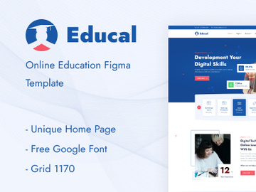 Educal- Online Education Figma Template