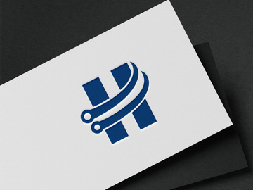 H Letter And Technology Logo Design Template