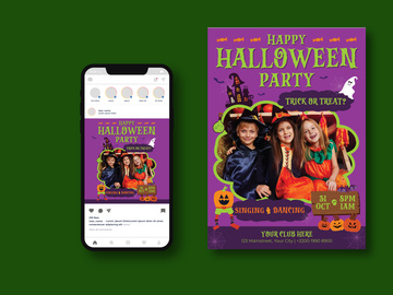 Halloween Party Flyer