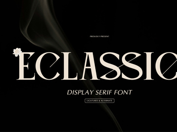 Eclassio | Display Serif Font