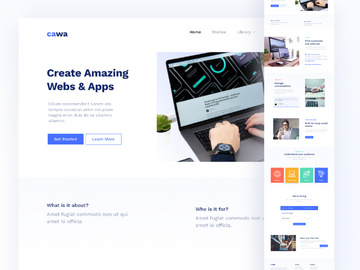 Business Landing page Template