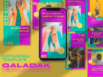 Galadak Instagram Template
