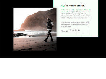 About Us Page Template Design