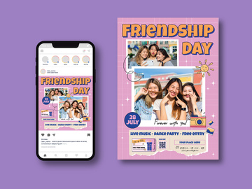 Friendship Day Flyer
