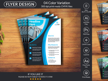 Corporate Flyer Design Template