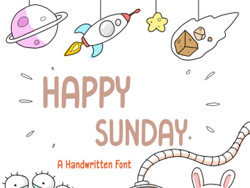 Happy Sunday Font