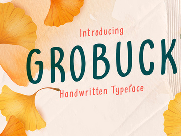 Grobuck Handwritten Typeface