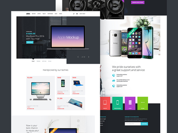 Ecommerce Landing Page