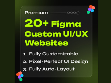 20+ Modern Website UI/UX Templates for Figma | Web Design Kit