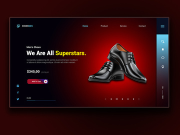 Shoesmen Landing Page
