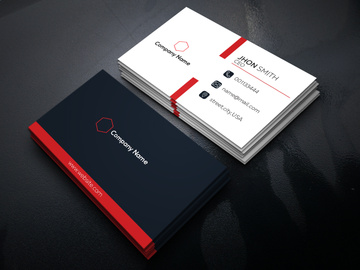 Professional Business Card Template Design