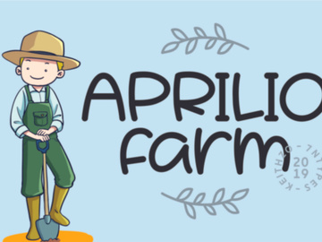 Aprilio Farm Font