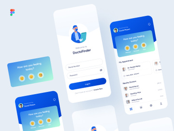 DoctoFinder App Concept