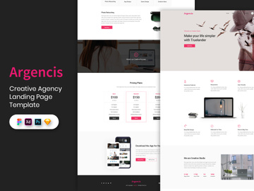 Creative Agency Landing Page Template