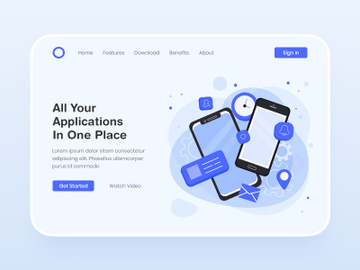 App Landing Page