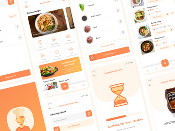 Recipe App Design Concept