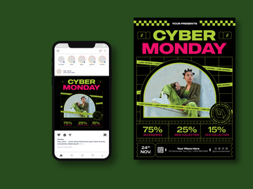 Cyber Monday Flyer