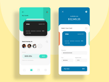 Choose payment method with 2 options