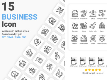 Business and Finance Icon Pack Vol.02