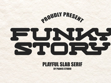 Funky Story - Playful Slab Serif