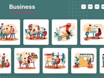 M198_Business Illustrations