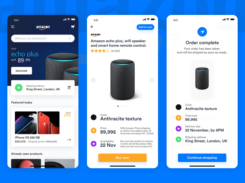 Amazon Refresh Design by Scrillo Designers ~ EpicPxls
