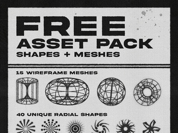 Free Radial Shape Assets