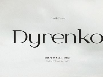 Dyrenko | Display Serif Font