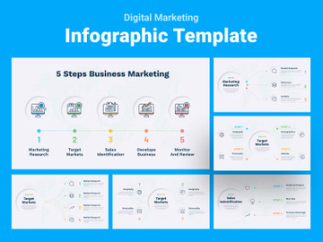 Digital Marketing Infographic Template