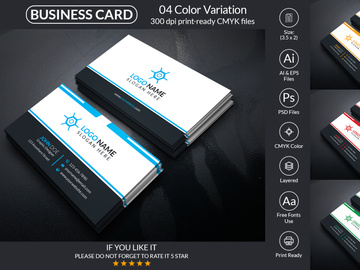 Minimal Business Card Design Template