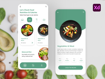 Nutrition App UI