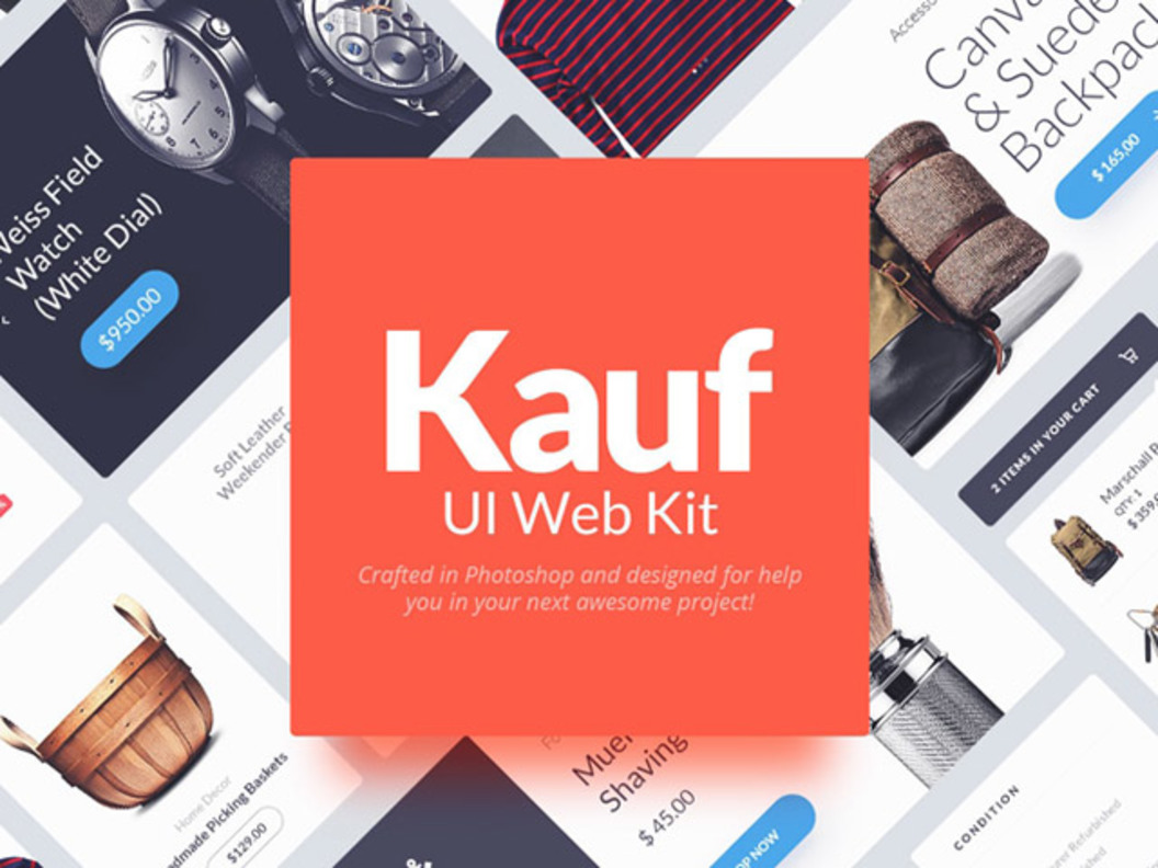 Kauf: Free web UI kit