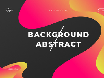 Pink Blue Abstract trendy gradient background