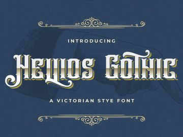 Hellios Gothic - Blackletter Font