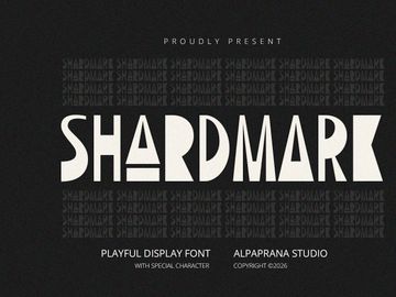 Shardmark - Display Font
