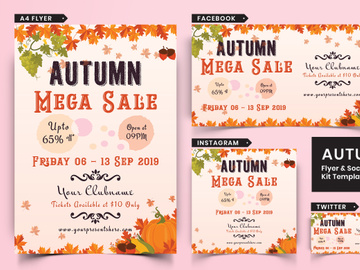 Autumn Festival Flyer & Social Media Pack-15