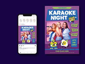 Karaoke Night Flyer