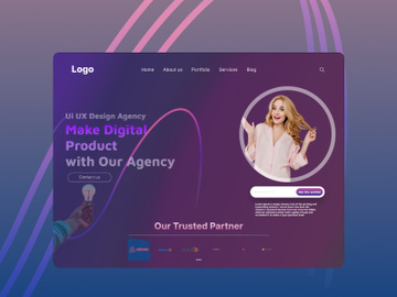 Website Landing Page