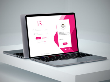 Firereaders Signin and Signup Design