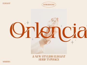Orlencia – Elegant Modern Serif Font