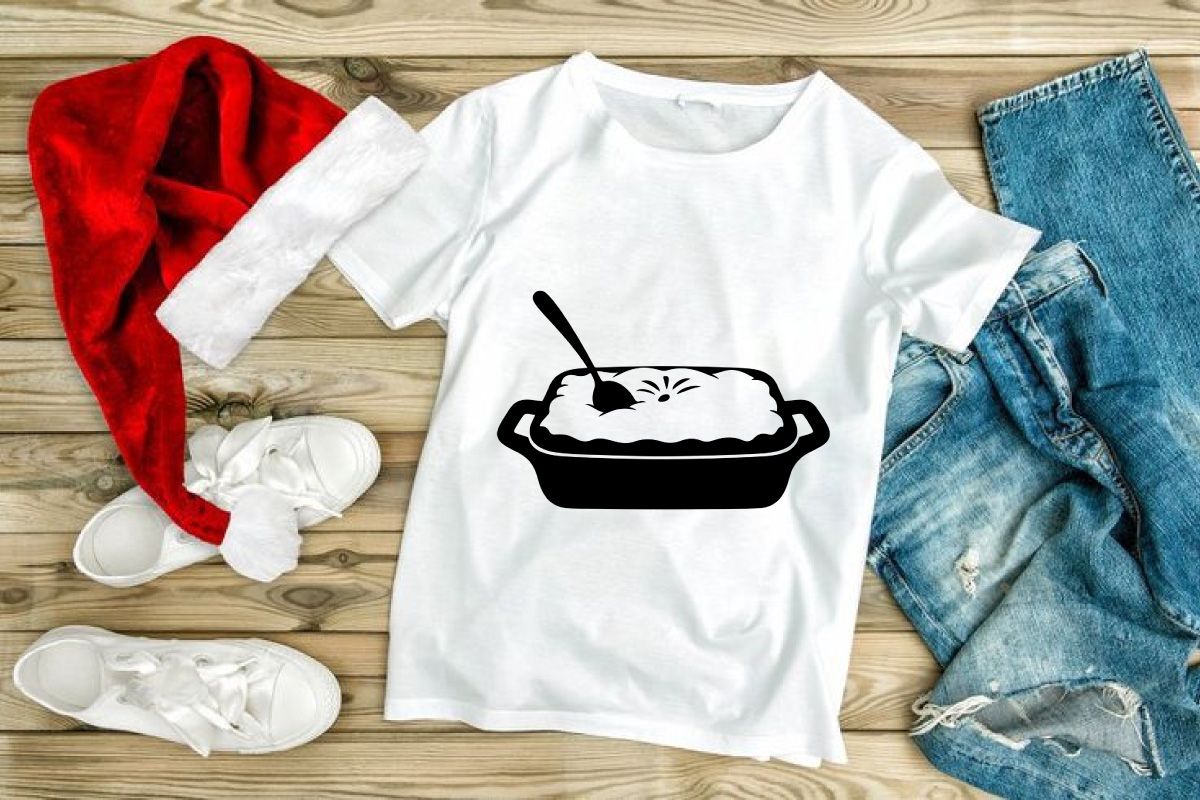 Sweet Dessert Pie with Spoon