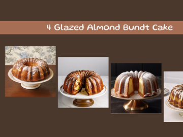 Glazed Almond Bundt Cake